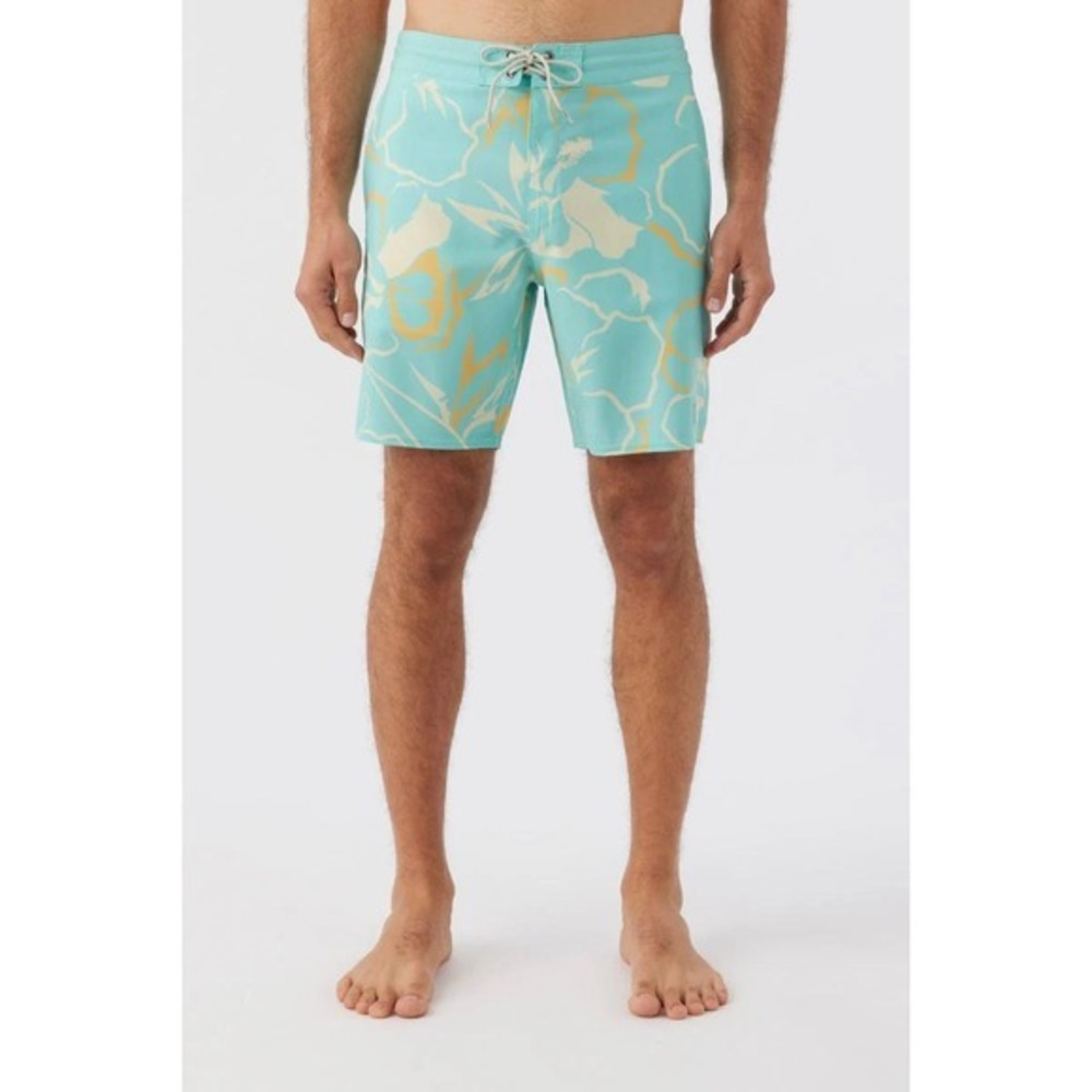 O'Neill OG Cruzer 18" Board Shorts Aqua Haze II Size 36 New With Tags